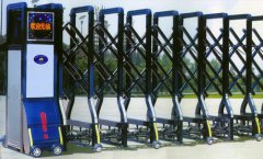 煙臺電動門生銹如何處理